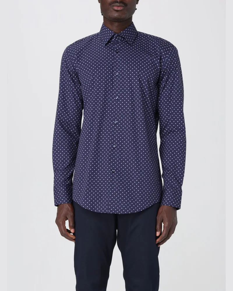 HUGO BOSS Hemd herren Blau