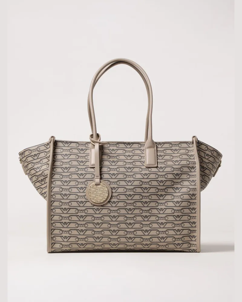 Emporio Armani Schultertasche damen Beige