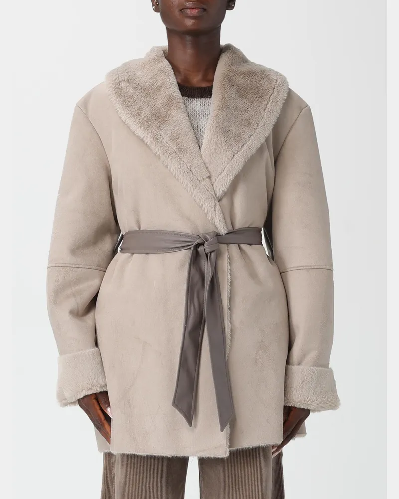 Kaos Mantel damen Beige