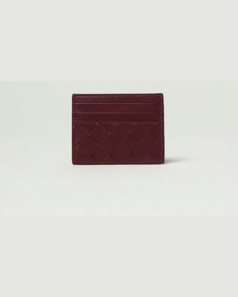 Bottega Veneta Geldbeutel damen Burgunderrot
