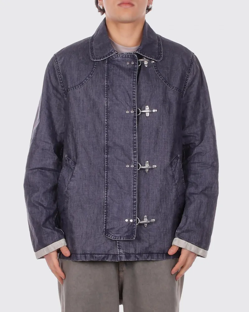 Fay Mantel herren Blau