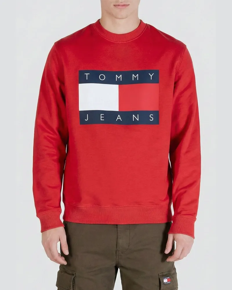 Tommy Hilfiger Sweatshirt herren Rot