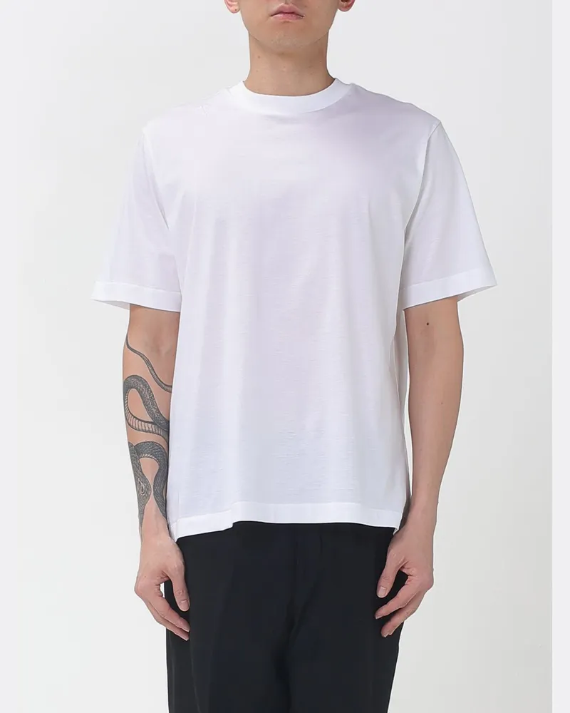 Laneus T-shirt herren Weiß