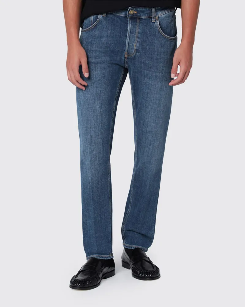 PT TORINO Raggae Skinny Jeans aus Stretch-Denim mit Slim-Fit-Schnitt Blau
