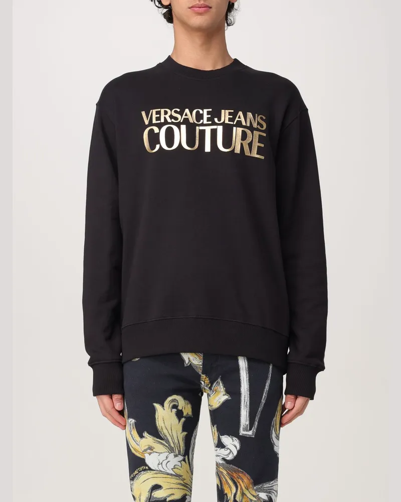 Versace Jeans Sweatshirt herren Schwarz