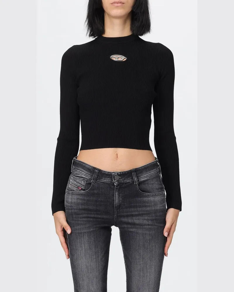 Diesel Pullover damen Schwarz