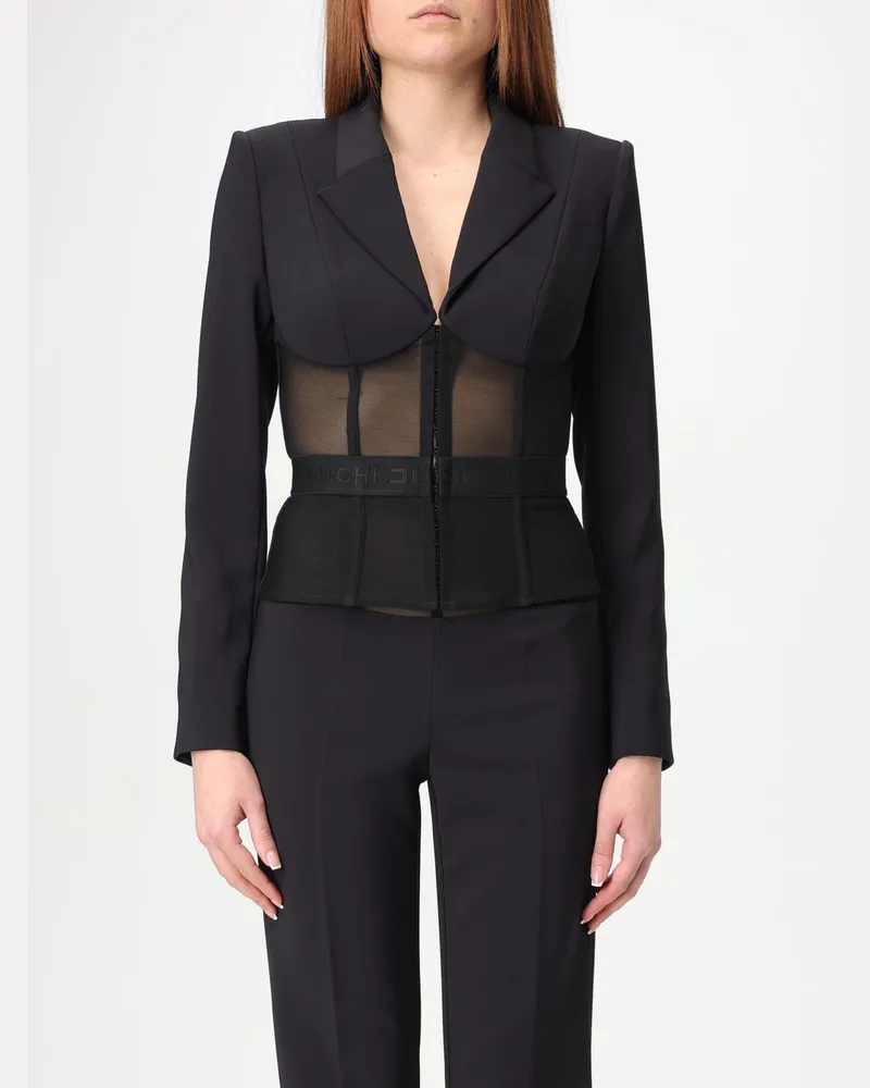 Elisabetta Franchi Blazer damen Schwarz