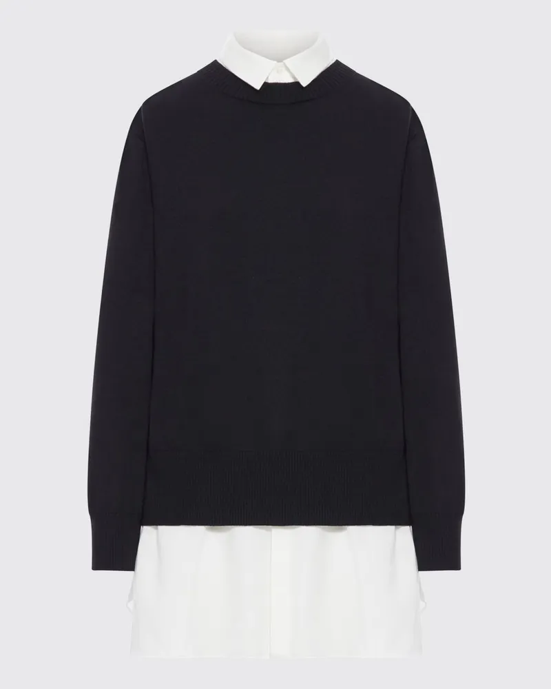 Sacai Kleid damen Schwarz