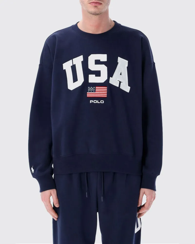 Ralph Lauren Sweatshirt herren Blau
