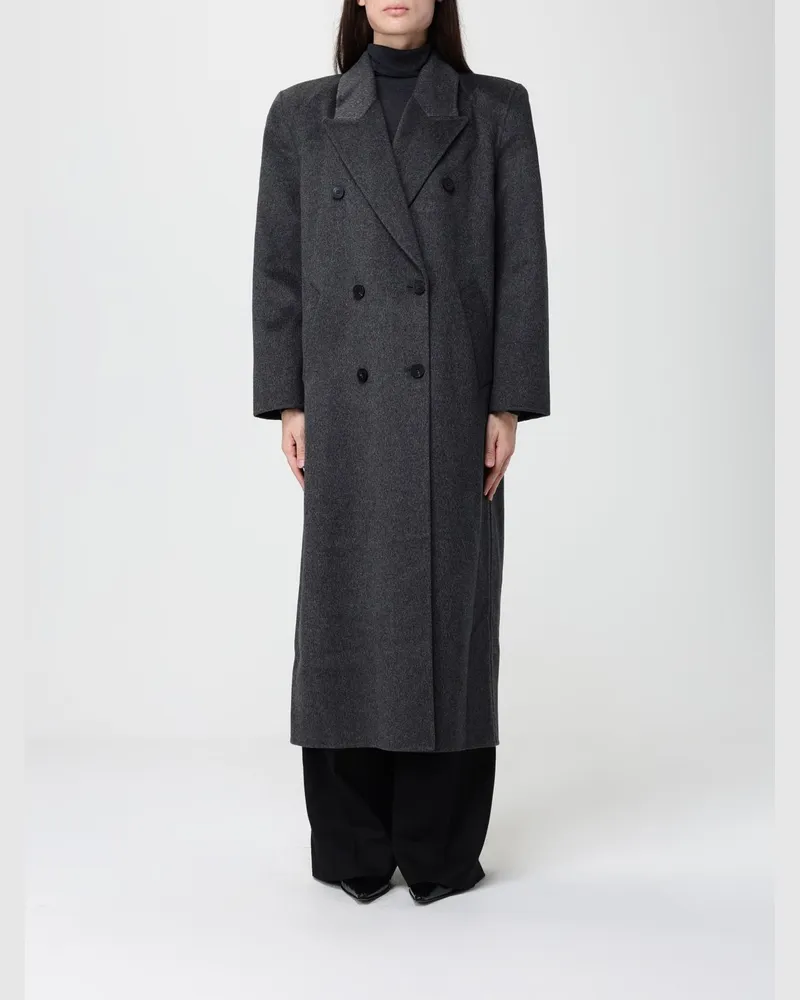 FRANKIE Shop Mantel damen Grau