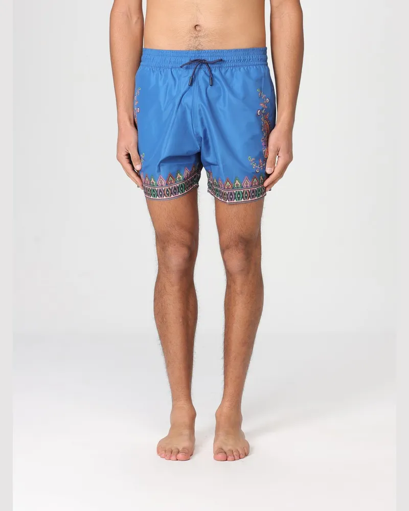Etro Bademode herren Blau