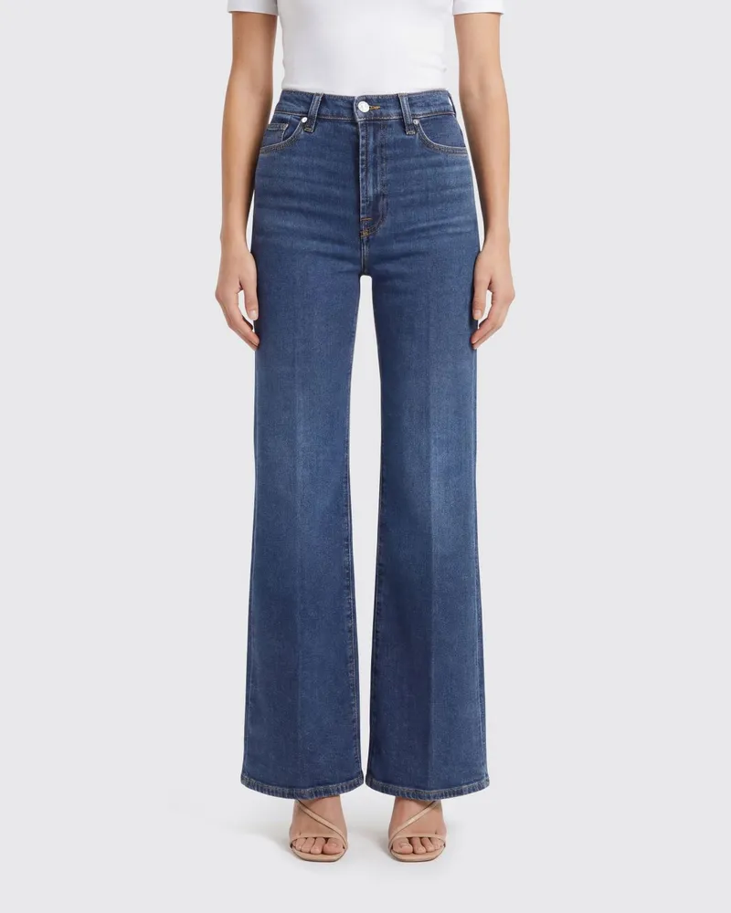 7 for all mankind Jeans damen Blau