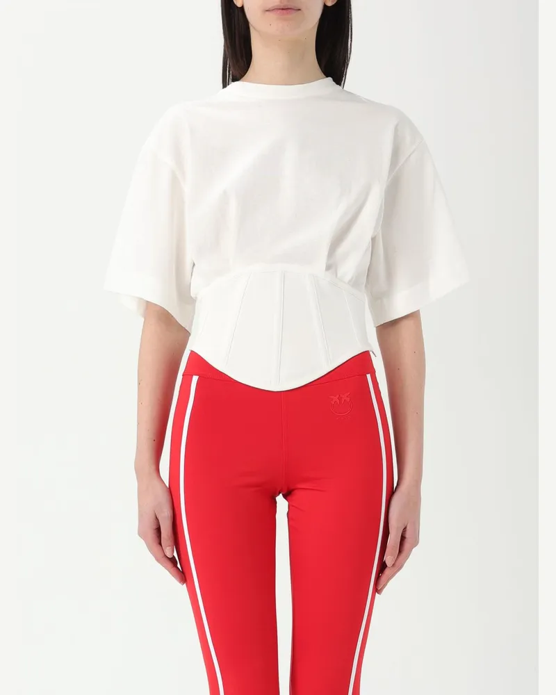 Pinko T-shirt damen Weiß