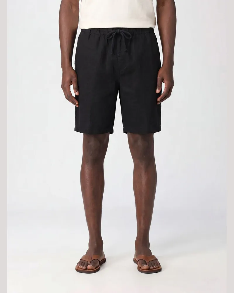 120% Lino Shorts herren Schwarz