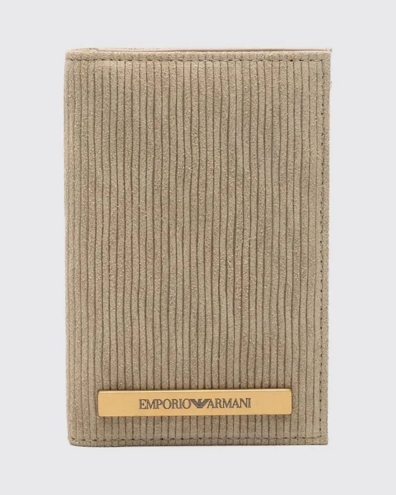 Emporio Armani Portemonnaie herren Grau