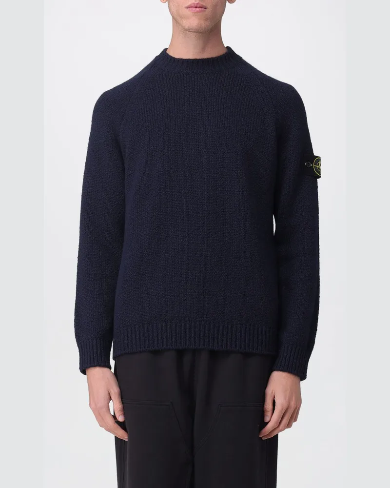 Stone Island Pullover herren Blau