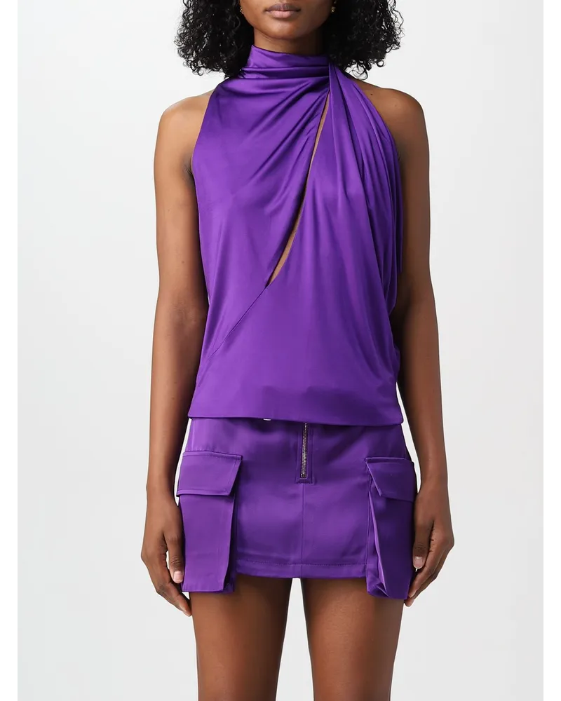 Versace Hemdbluse Violett