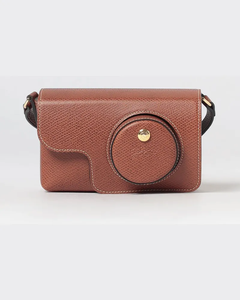 Longchamp Épure Mini-Umhängetasche von aus Leder mit Überschlag Leder
