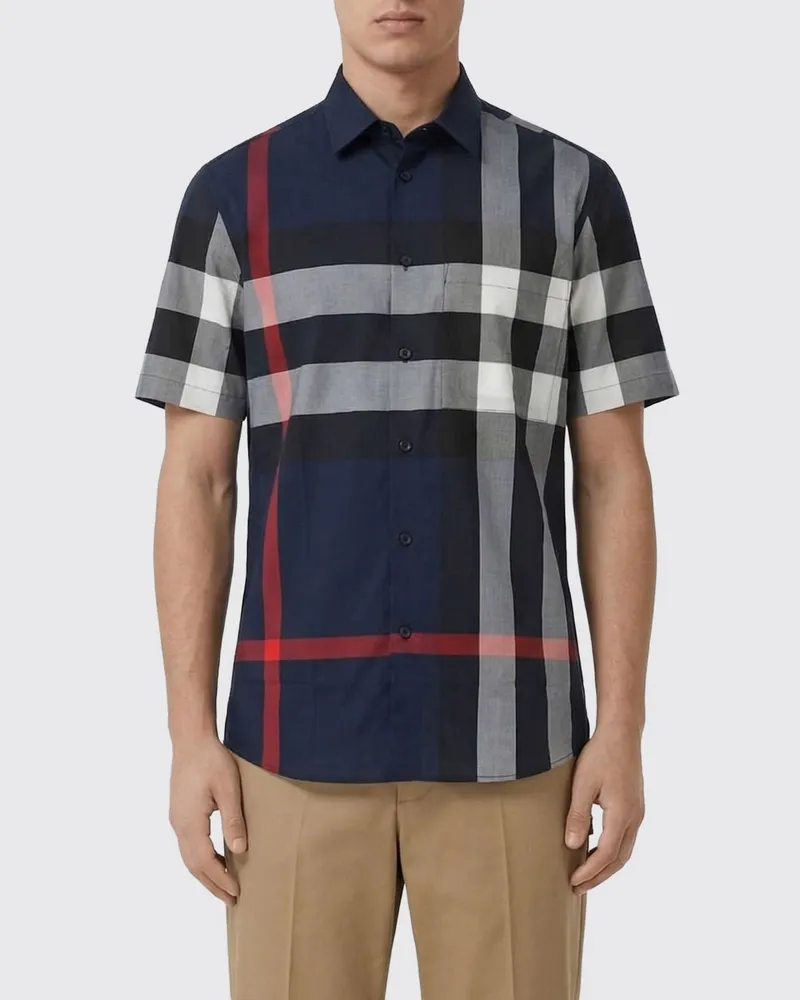 Burberry Hemd herren Navy