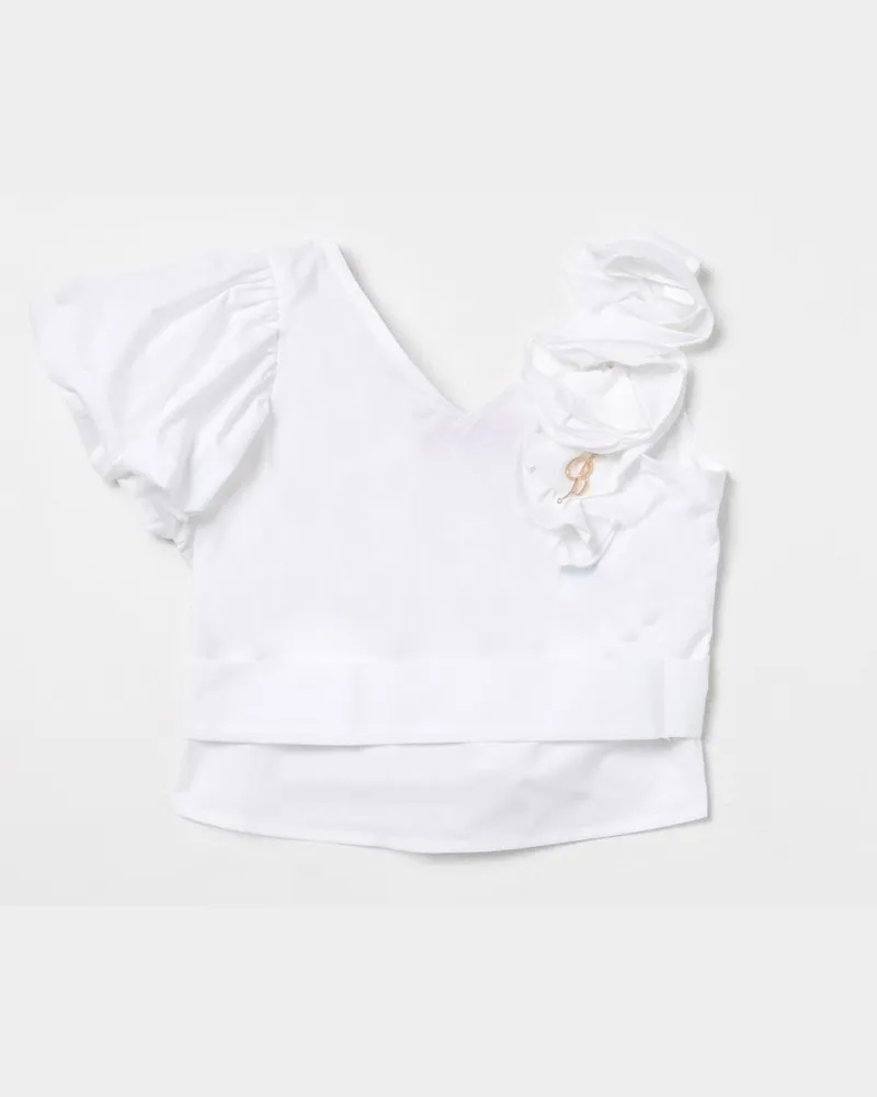 Blumarine Top kinder Weiß
