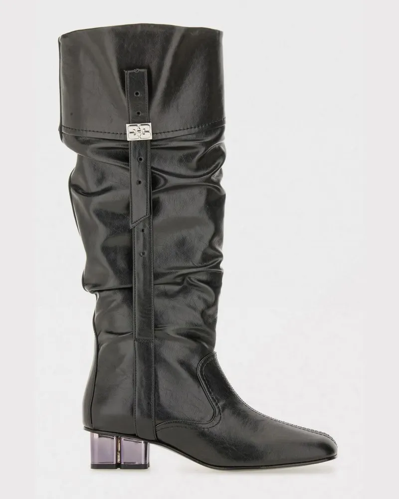 Ganni Stiefel damen Schwarz