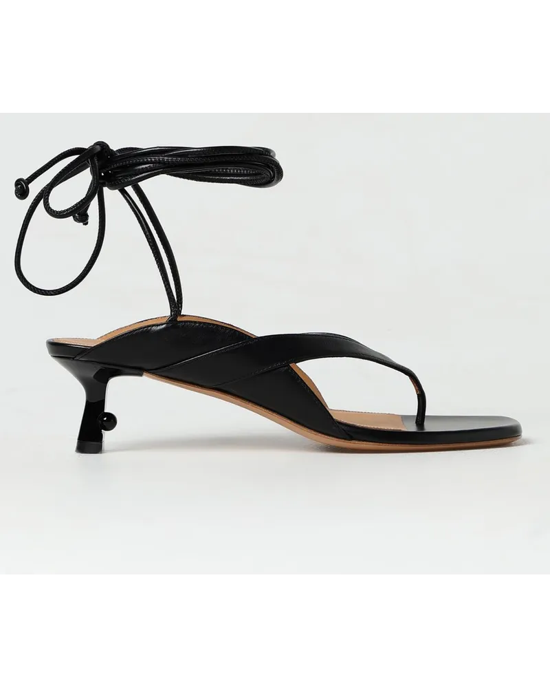 OFF-WHITE Flache sandalen Schwarz