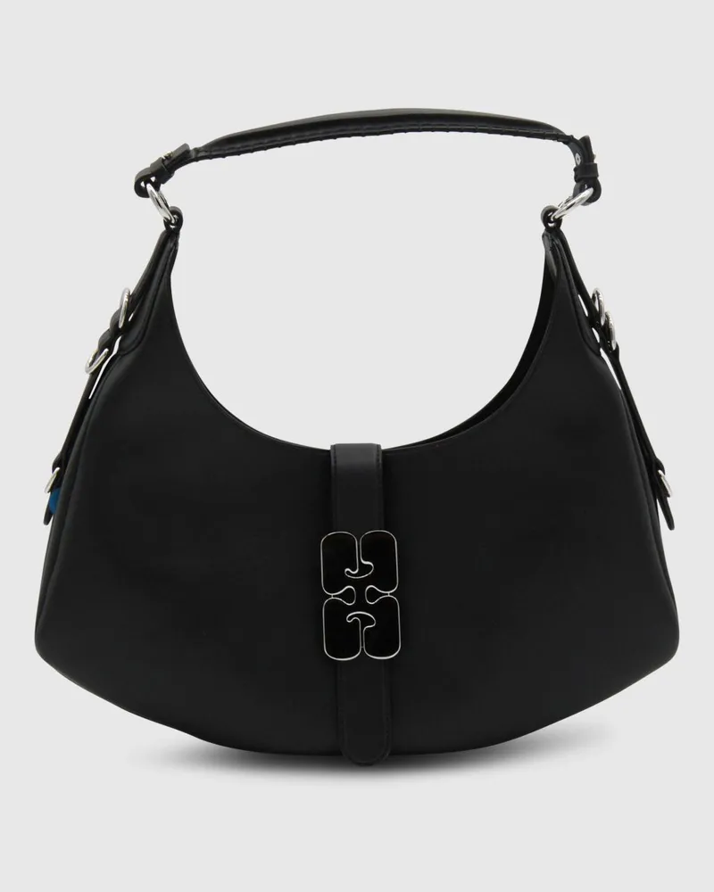 Ganni Schultertasche damen Schwarz