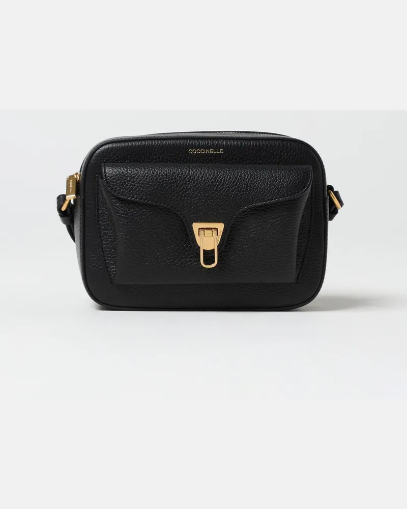 Coccinelle Schultertasche damen Schwarz
