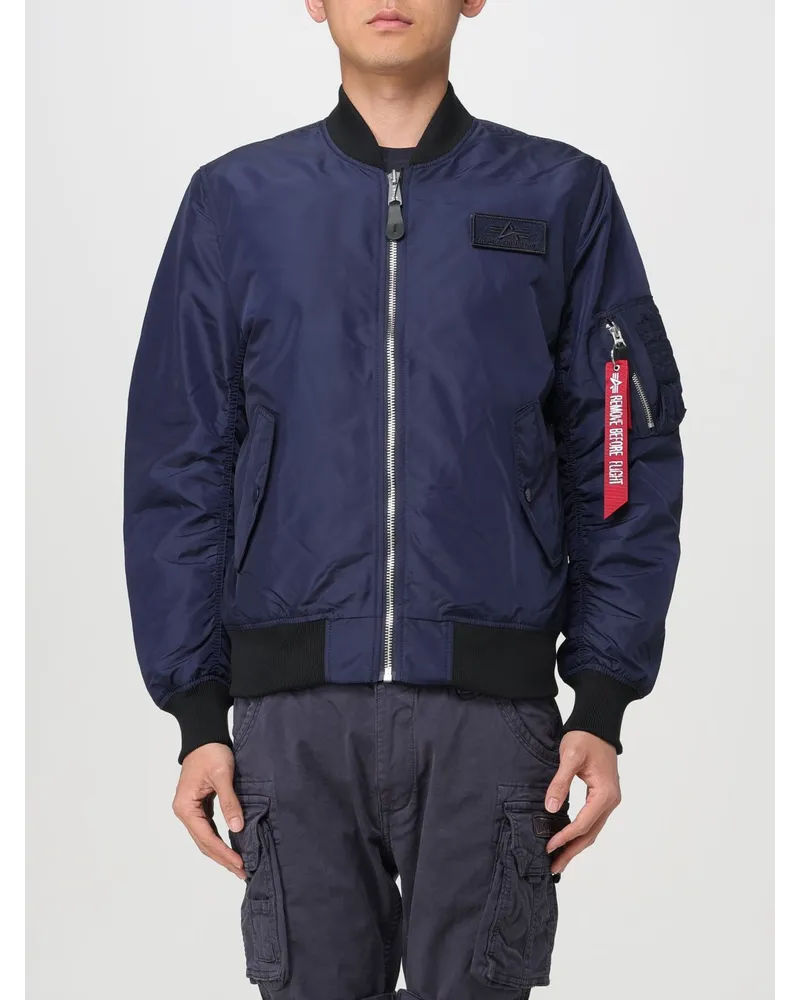 Alpha Industries Jacke Blau