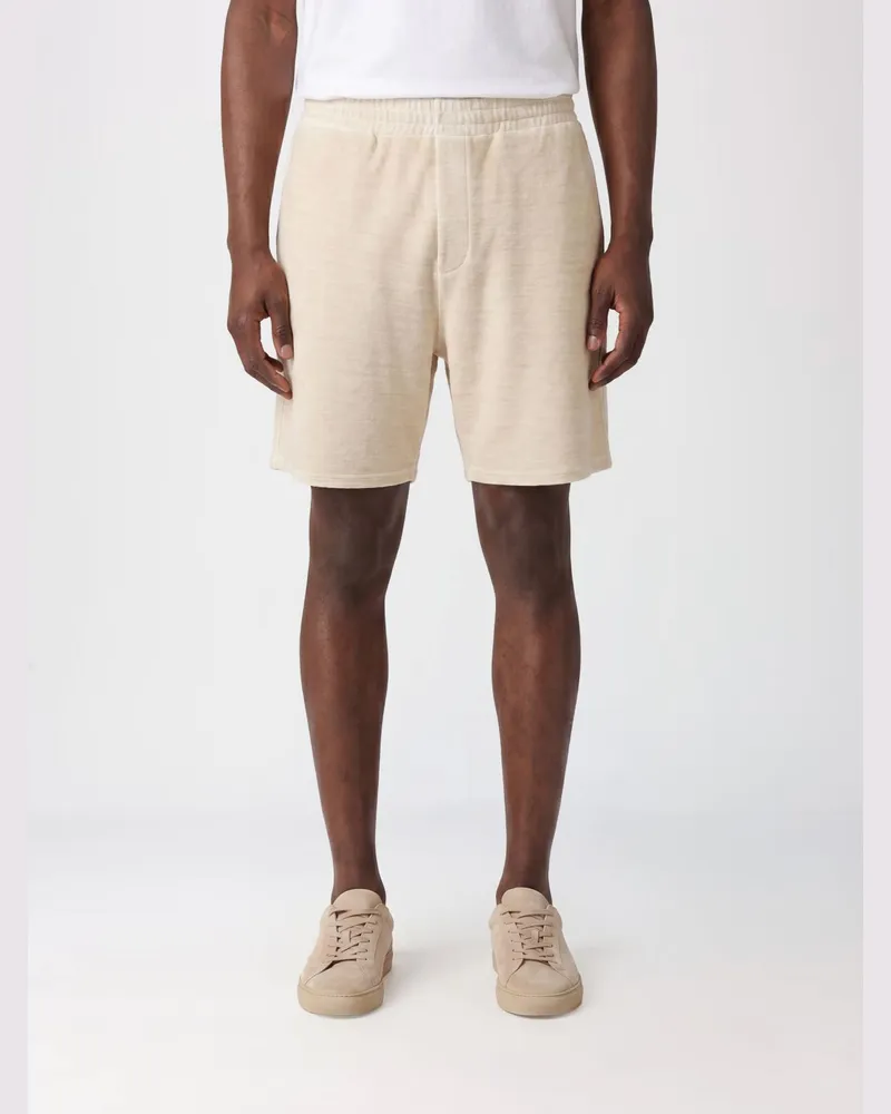 120% Lino Shorts herren Cream