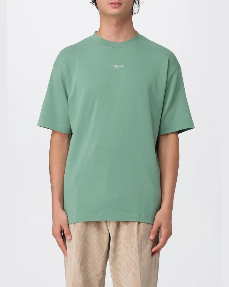Drôle de Monsieur T-shirt herren Grasgrün