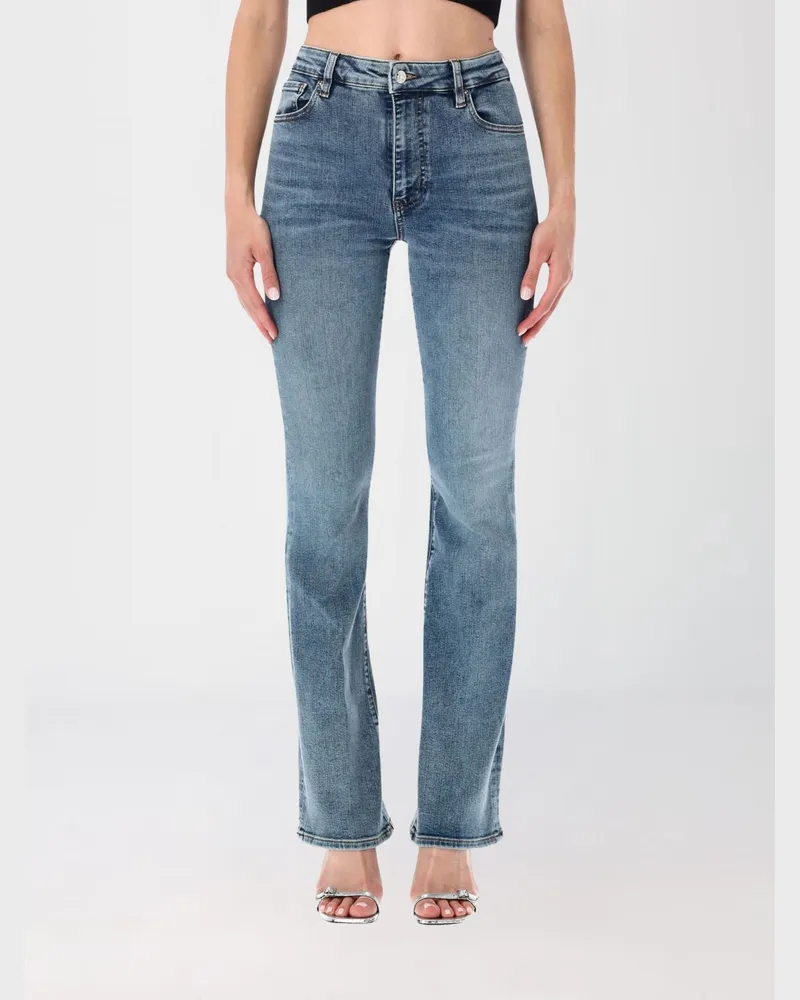 Frame Denim Verkürzte Flared Jeans aus Stretch-Denim mit mittlerer Leibhöhe Denim