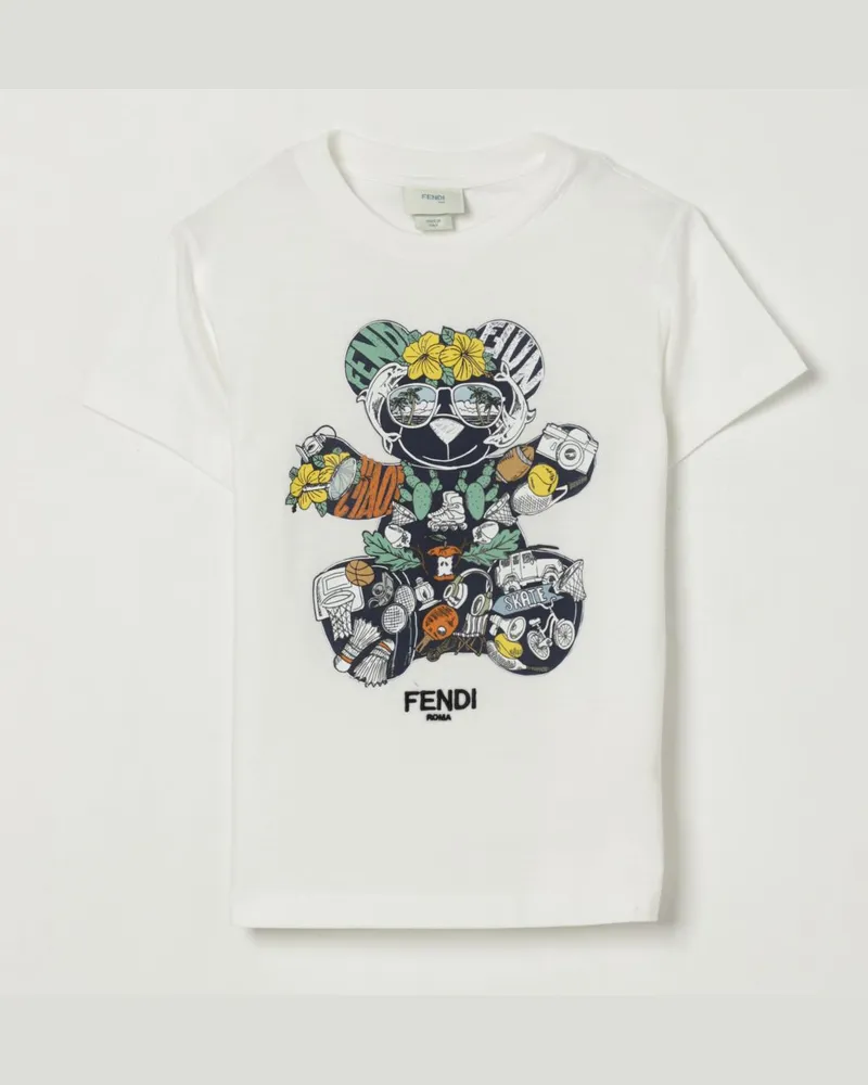 Fendi T-shirt kinder Weiß