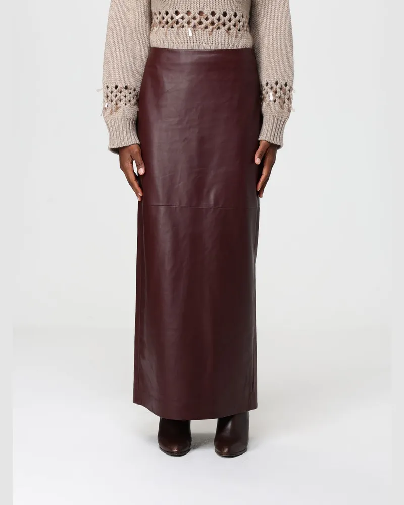 Brunello Cucinelli Rock damen Burgunderrot