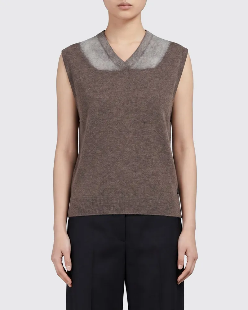 Maison Margiela Pullover damen Mud