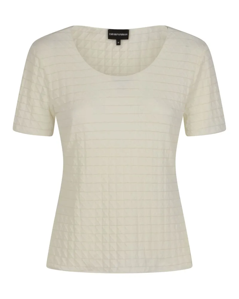 Emporio Armani Sweatshirt damen Weiß