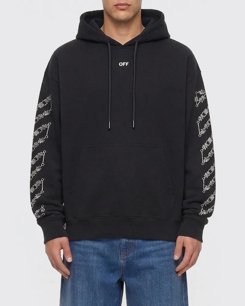 OFF-WHITE Sweatshirt herren Schwarz