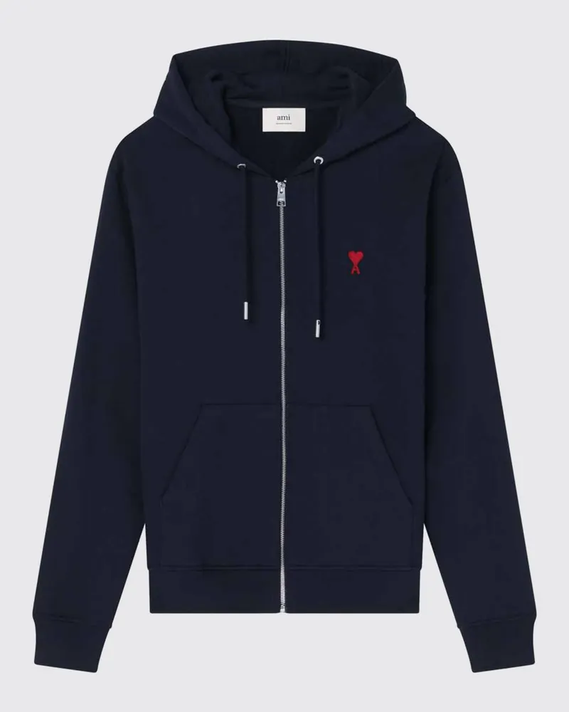 AMI Paris Sweatshirt herren Blau