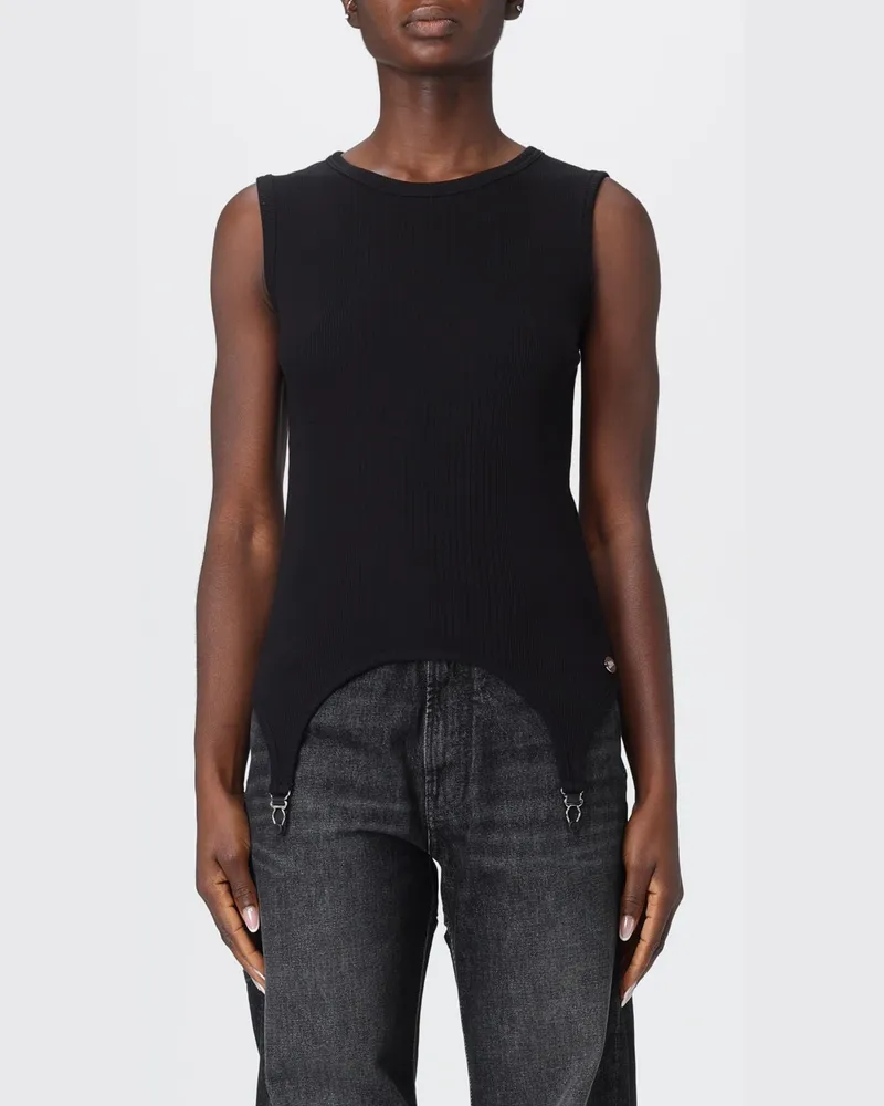 Jean Paul Gaultier Top damen Schwarz