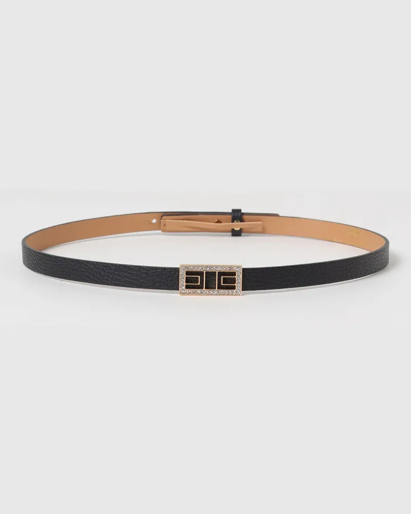 Elisabetta Franchi Grtel damen Schwarz