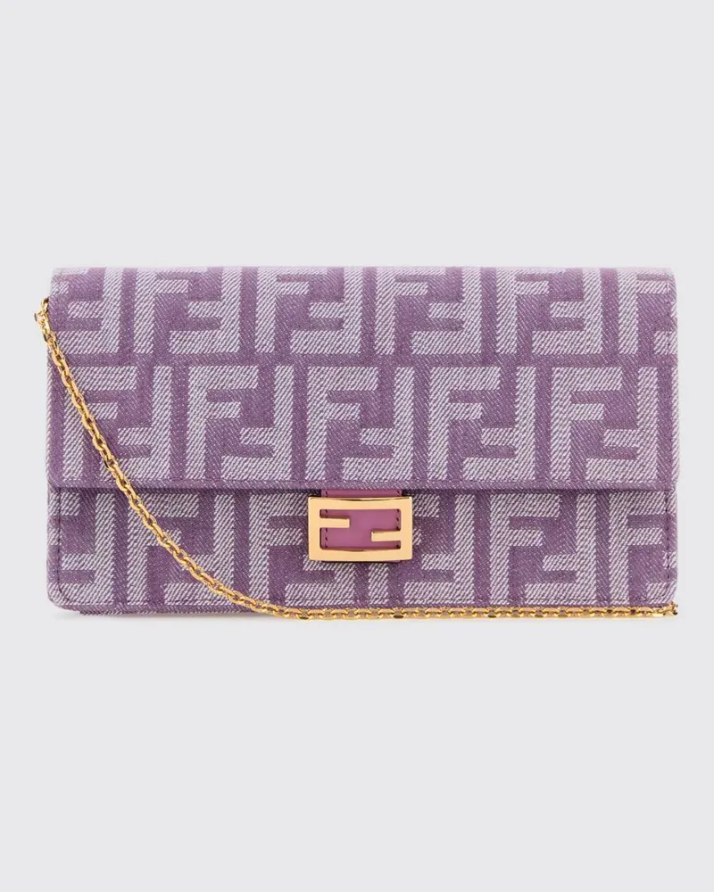 Fendi Schultertasche damen Violett
