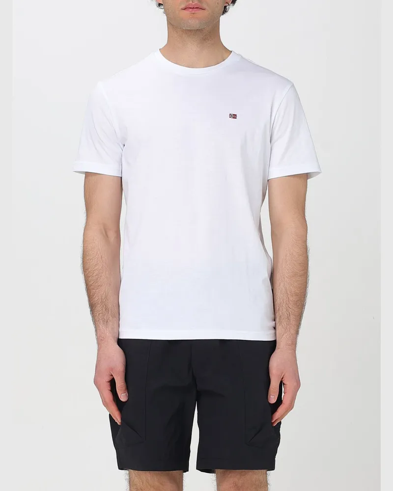 Napapijri T-shirt herren Weiß