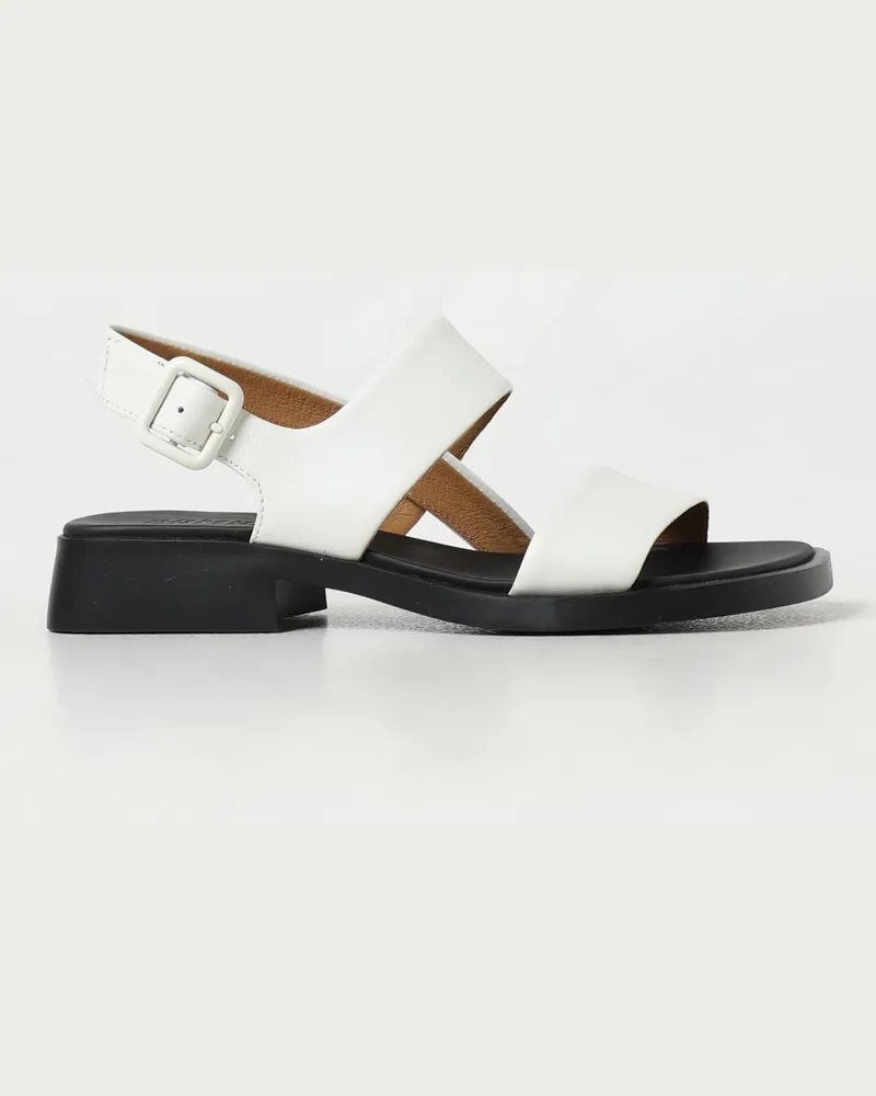 Camper Flache sandalen damen Weiß