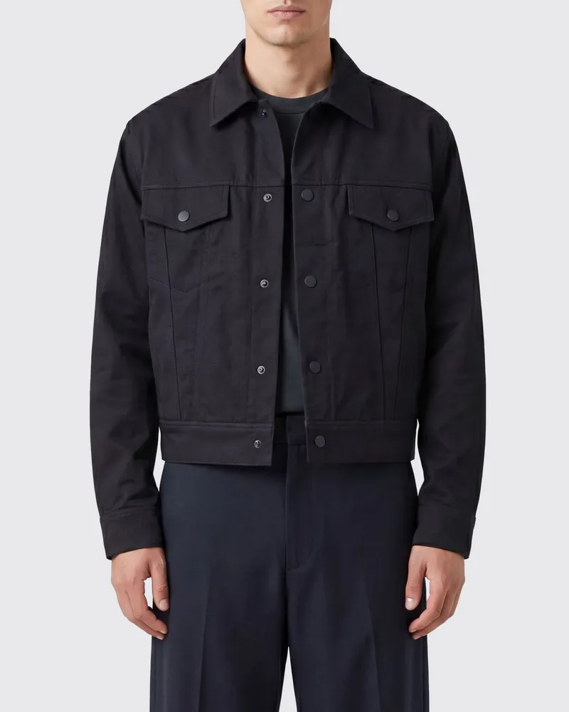 Fear of God Hemdjacke aus Nylon mit aufgesetzten Taschen Schwarz