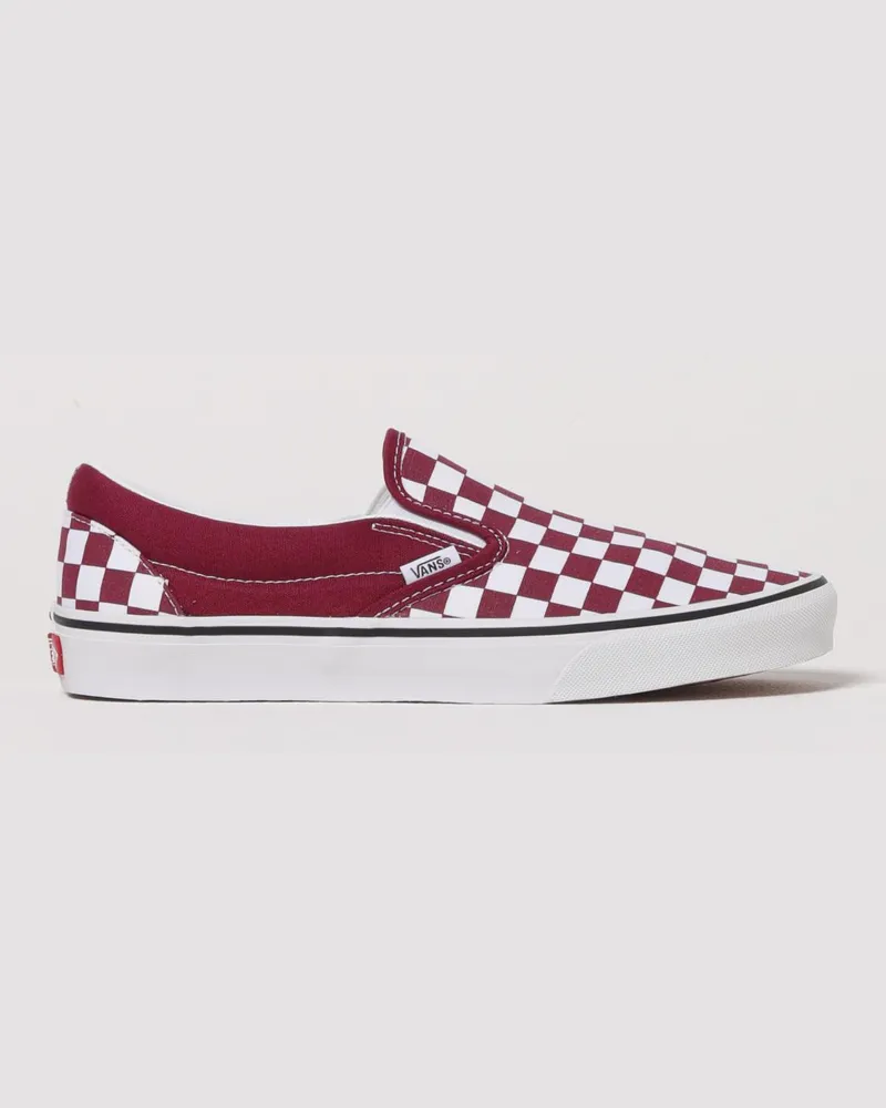 Vans Sneakers herren Burgunderrot