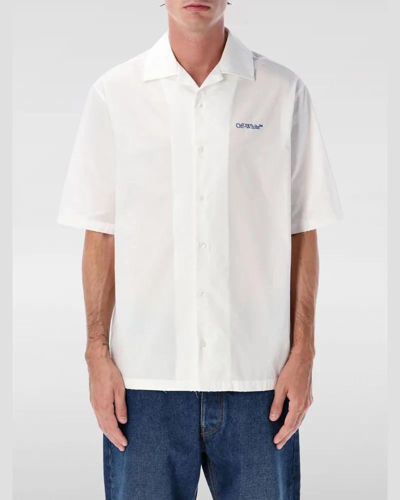OFF-WHITE T-shirt herren Weiß