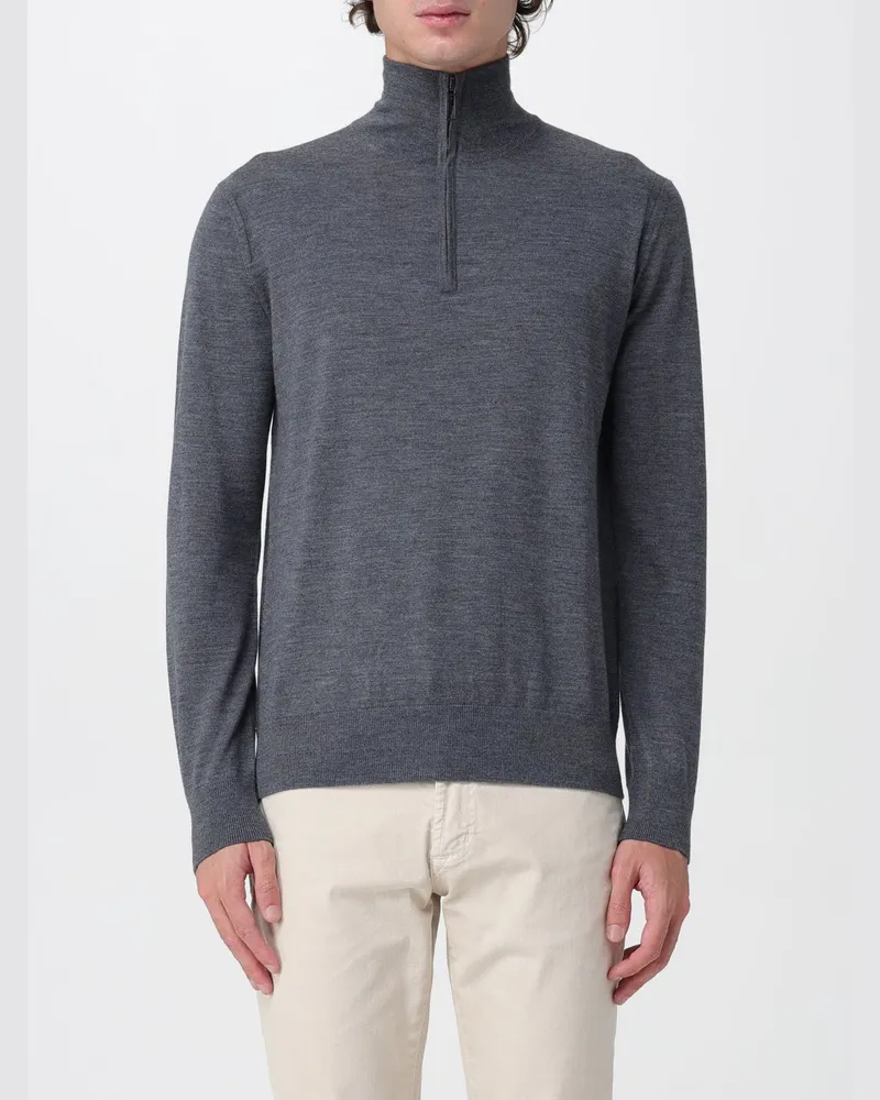 Paolo Pecora Milano Pullover herren Grau