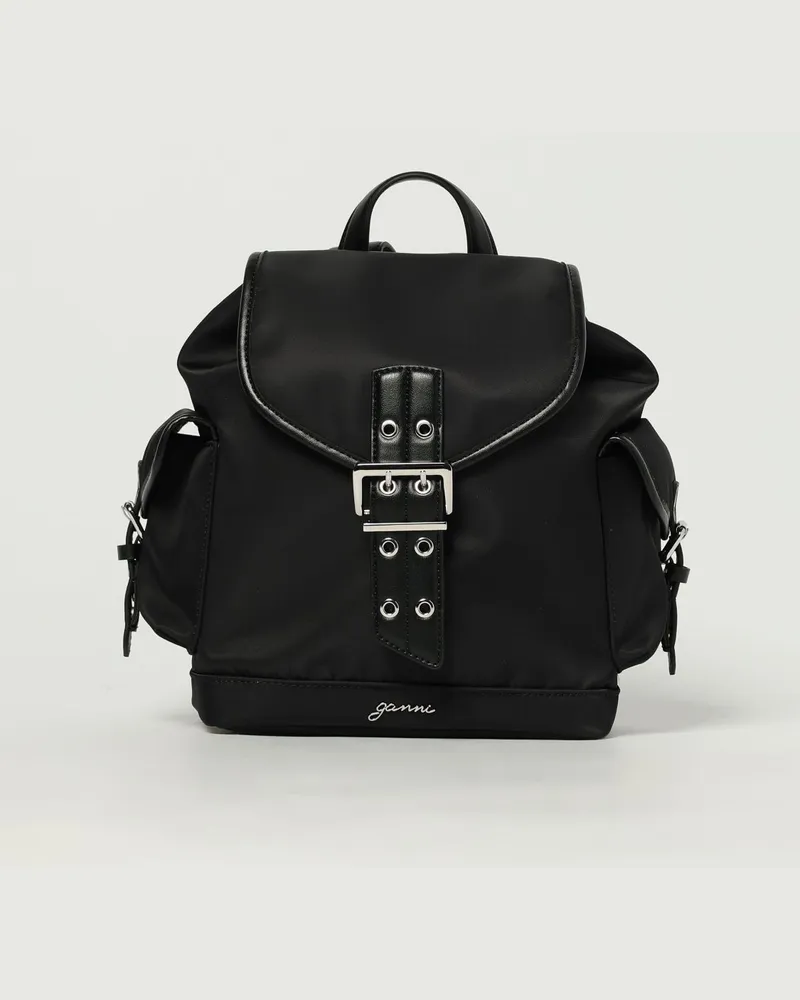 Ganni Rucksack damen Schwarz