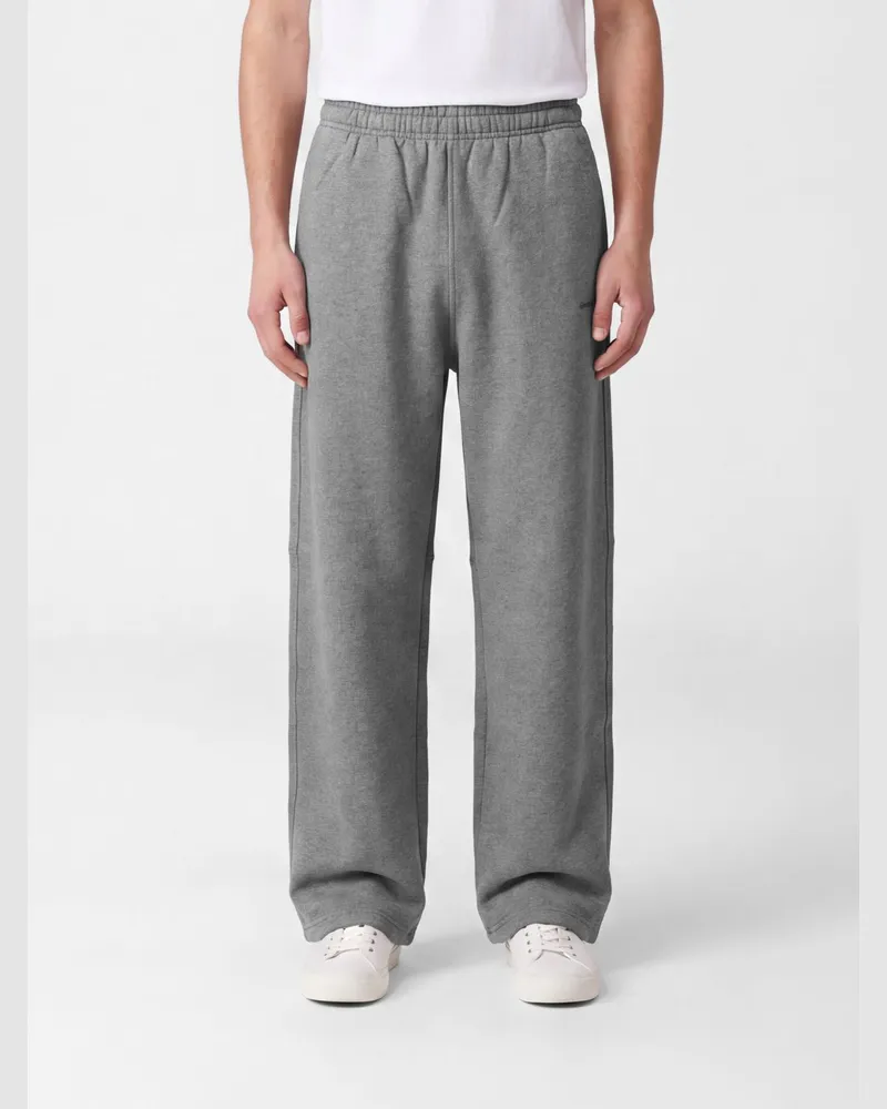 Alexander Wang Jogginghose aus Baumwollmischung mit elastischem Bund Grau