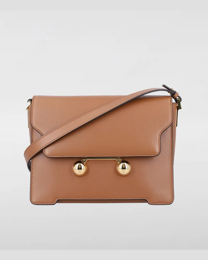 Marni Schultertasche damen Braun